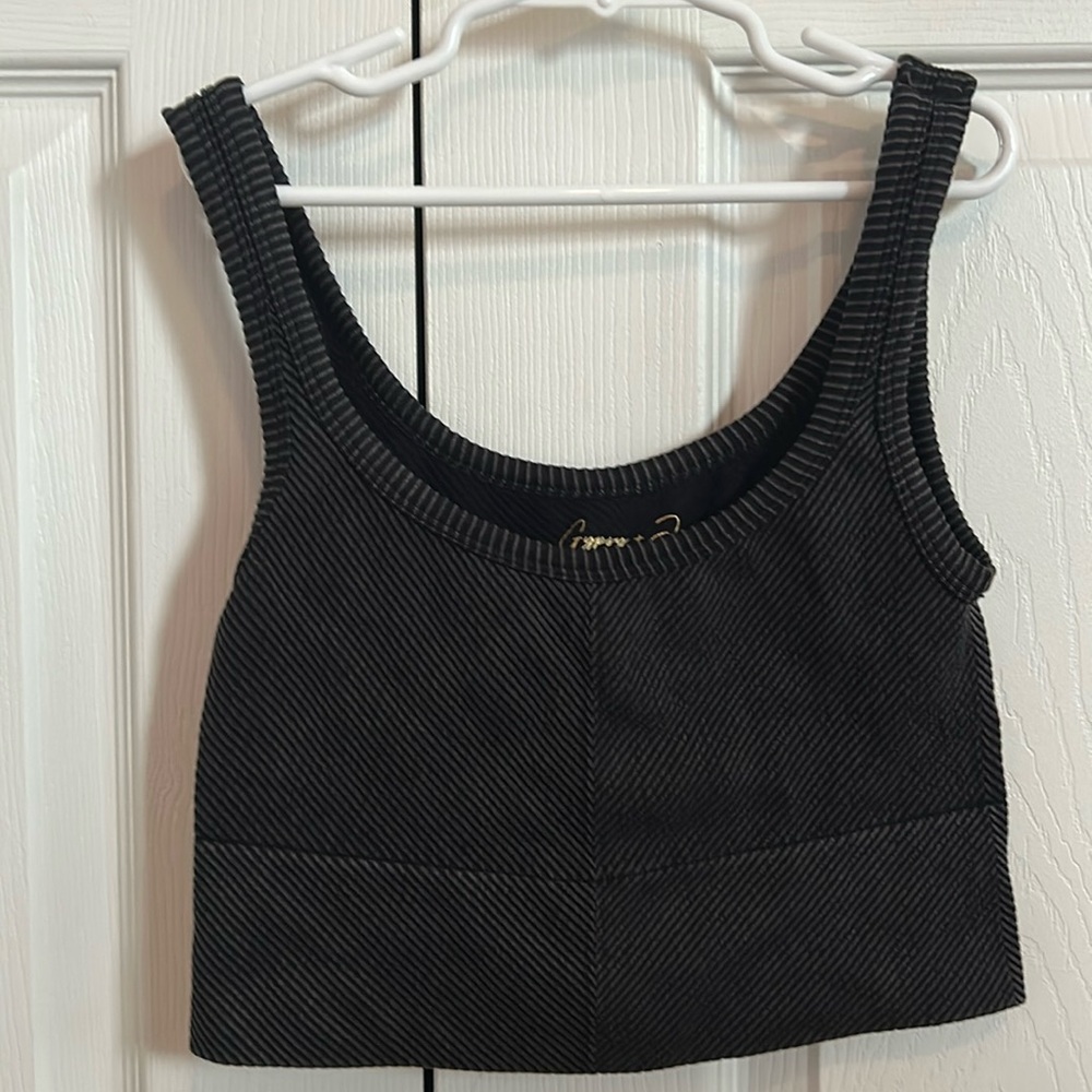 *5/$15* Worn 1X, Gypsy + Jade, Women’s, ribbed crop tank